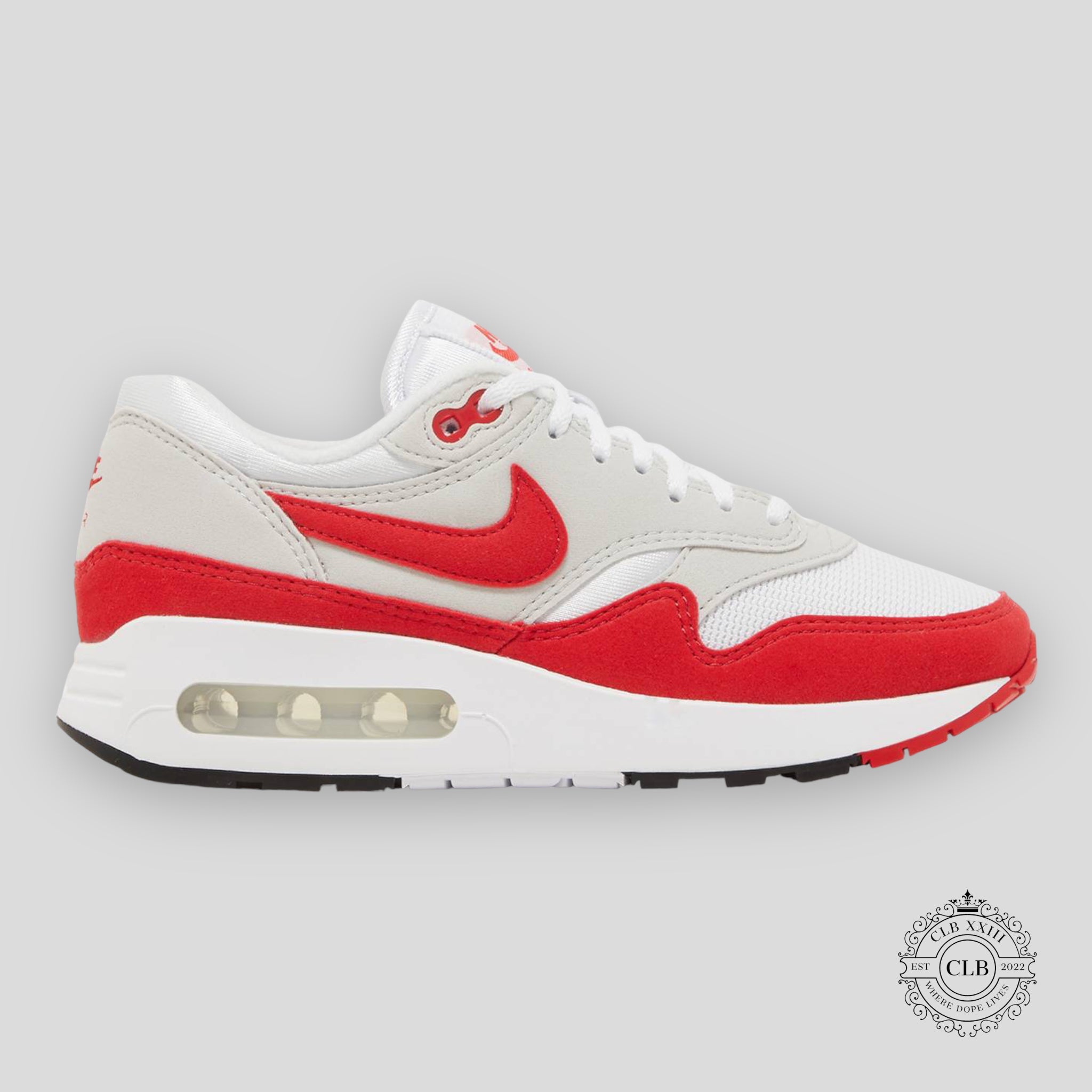 NIKE AIR MAX 1 '86 (W) "BIG BUBBLE - SPORT RED"