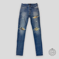 Amiri MX1 Aloha Jeans in 70's Indigo