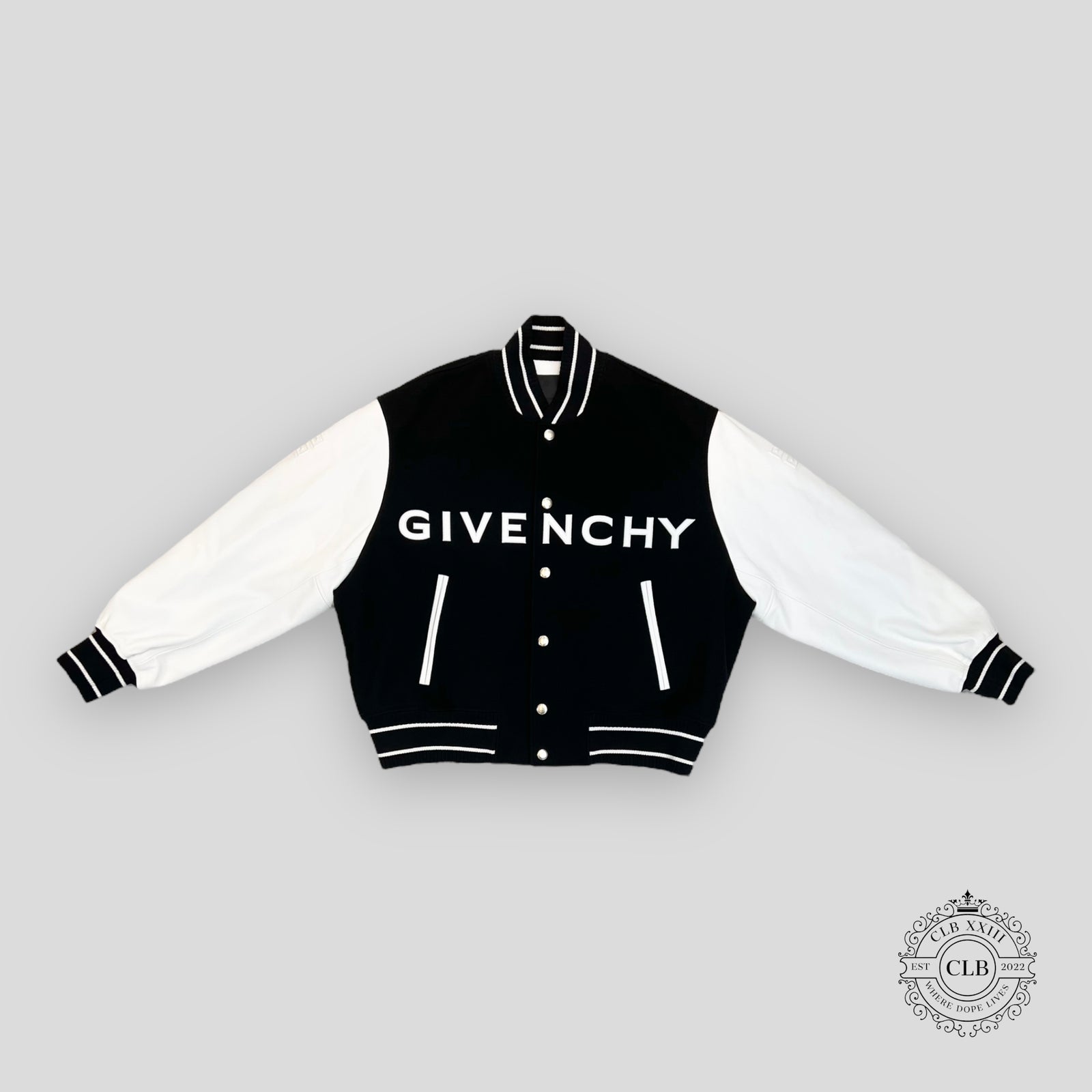 Givenchy Varsity Jacket - Black
