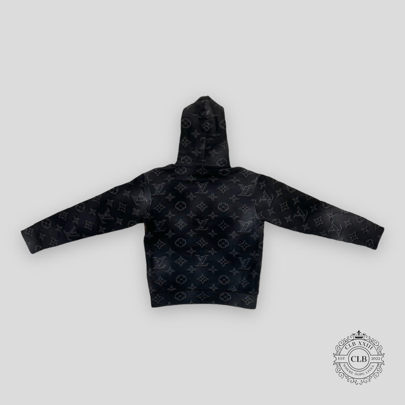Louis Vuitton 2054 3D Monogram Hoodie in Grey