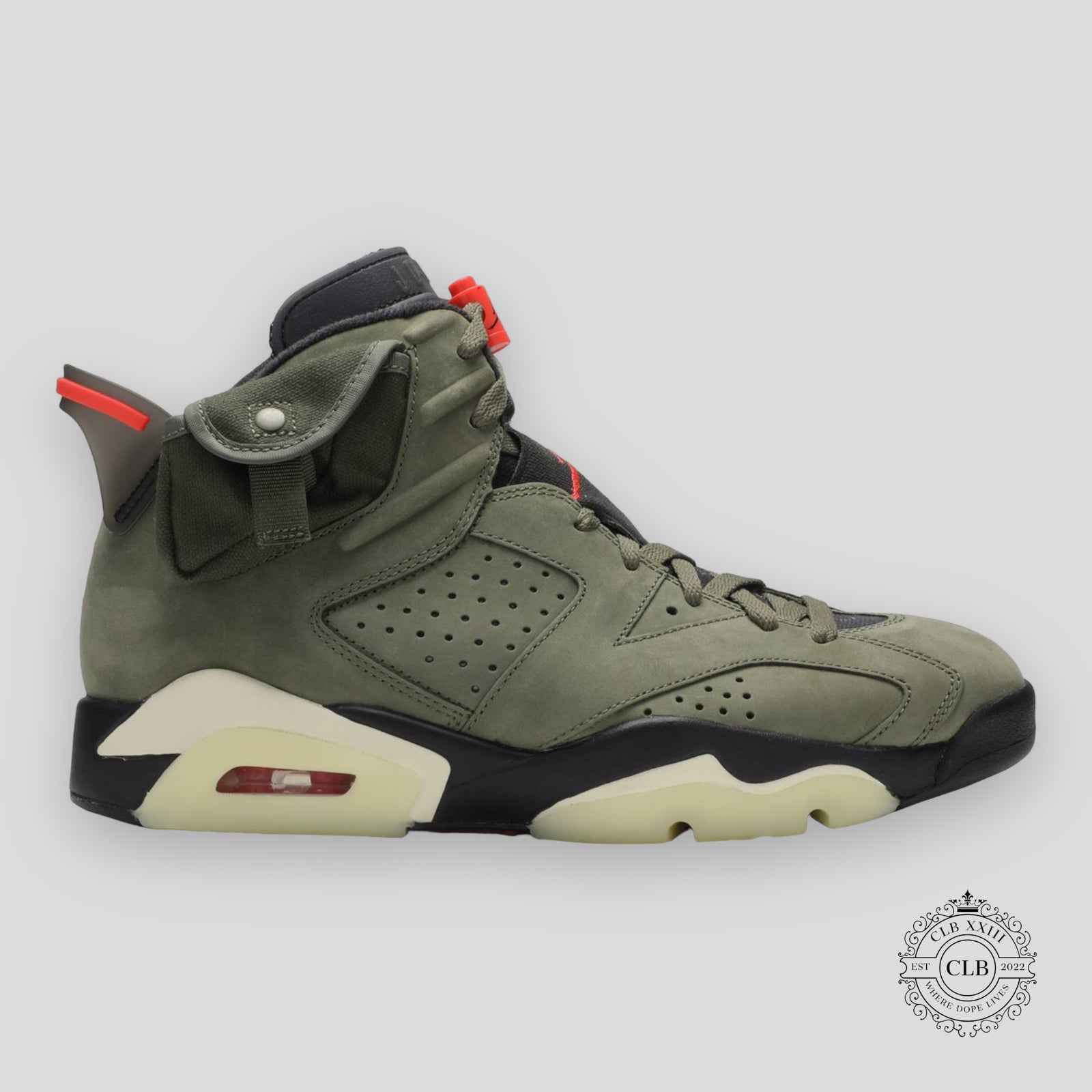 AIR JORDAN 6 RETRO X TRAVIS SCOTT "OLIVE"