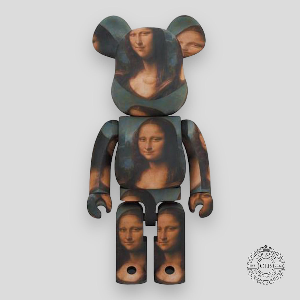Bearbrick "Leonardo De Vinci Mona Lisa"