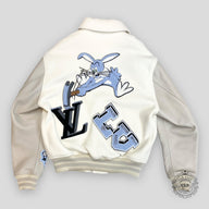 Louis Vuitton Bugs Bunny Varsity Jacket - White