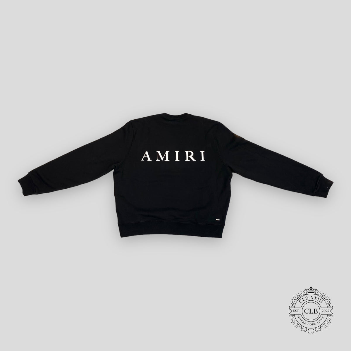 Amiri Ma Core Logo Crewneck in Black