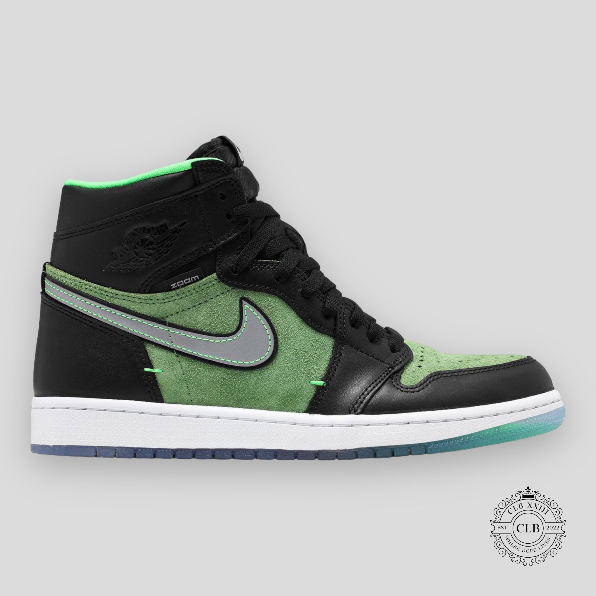 AIR JORDAN 1 RETRO HIGH ZOOM "ZEN GREEN"