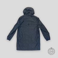 Louis Vuitton Midlength Monogram Nylon Windbreaker - Black