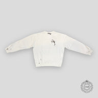 Dior Cactus Jack Oversized Embroidered Sweatshirt in White
