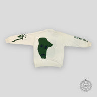 Dior Cactus Jack Oversized Ecru Wool Knit in White
