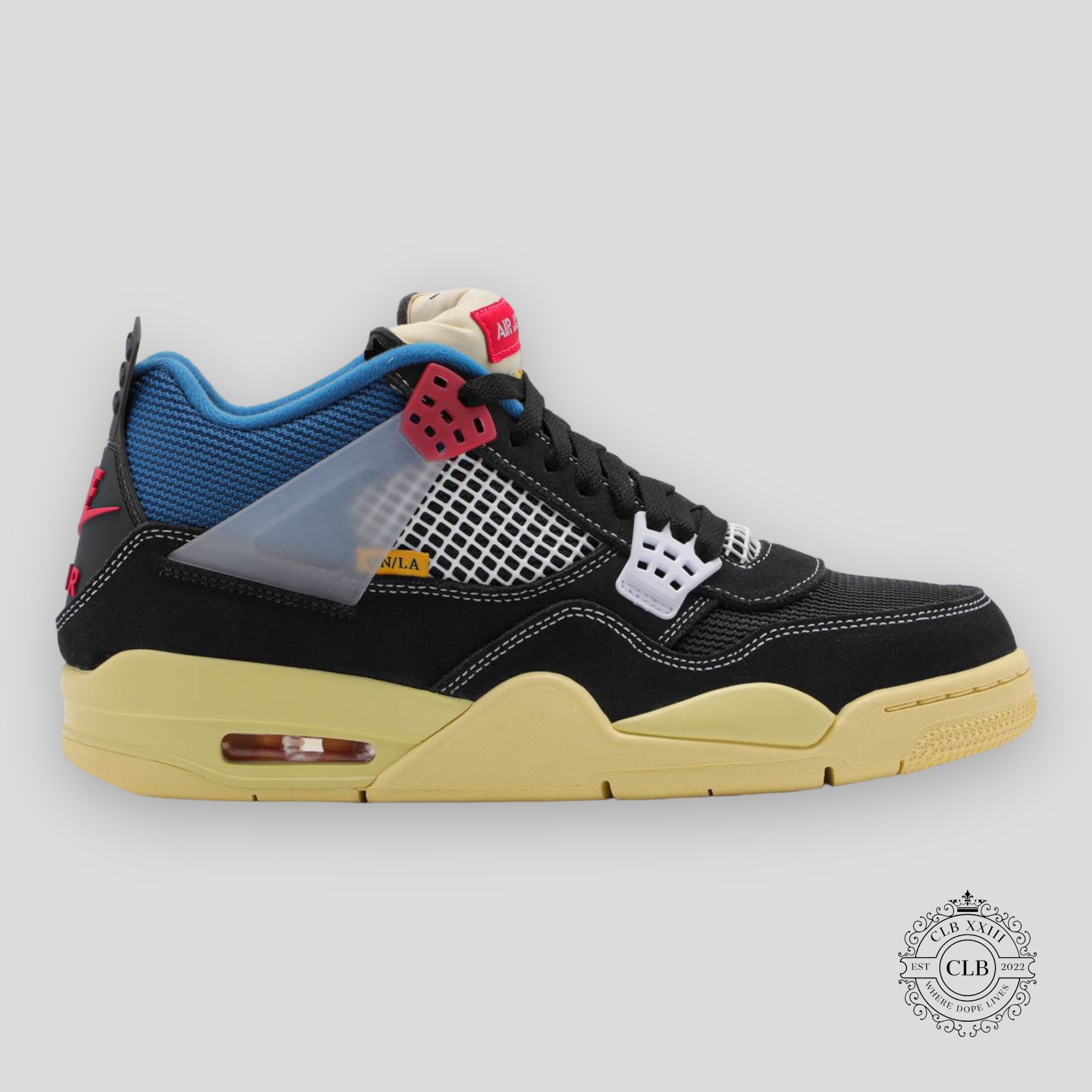 AIR JORDAN 4 RETRO X UNION LA "OFF NOIR"