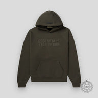 Fear of God Essentials Hoodie SS23 Dark Green