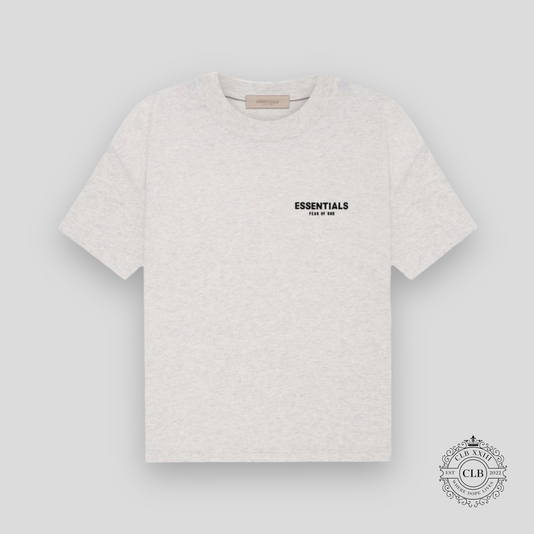 FEAR OF GOD ESSENTIALS TEE FW22 - LIGHT OATMEAL