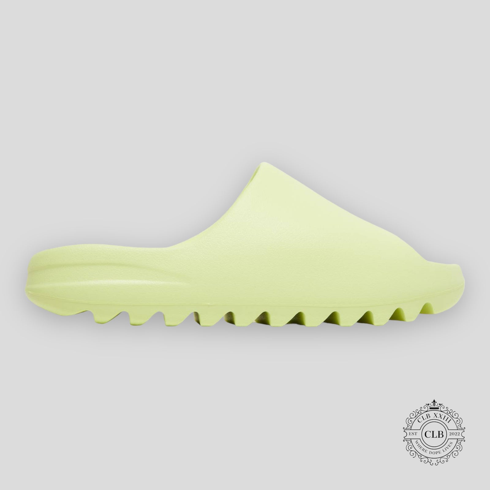 Adidas Yeezy Slide in Glow Green