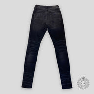 Amiri MX1 Plaid Jeans - Aged Black/Blue
