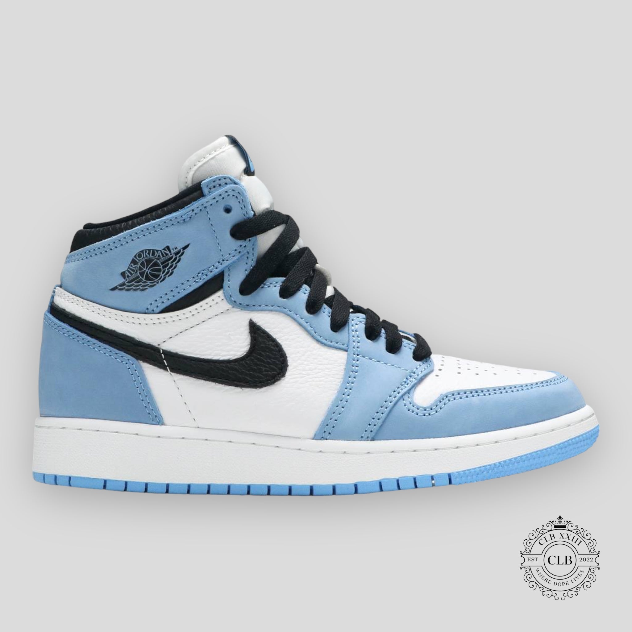 AIR JORDAN 1 RETRO HIGH OG (GS) "UNIVERSITY BLUE"