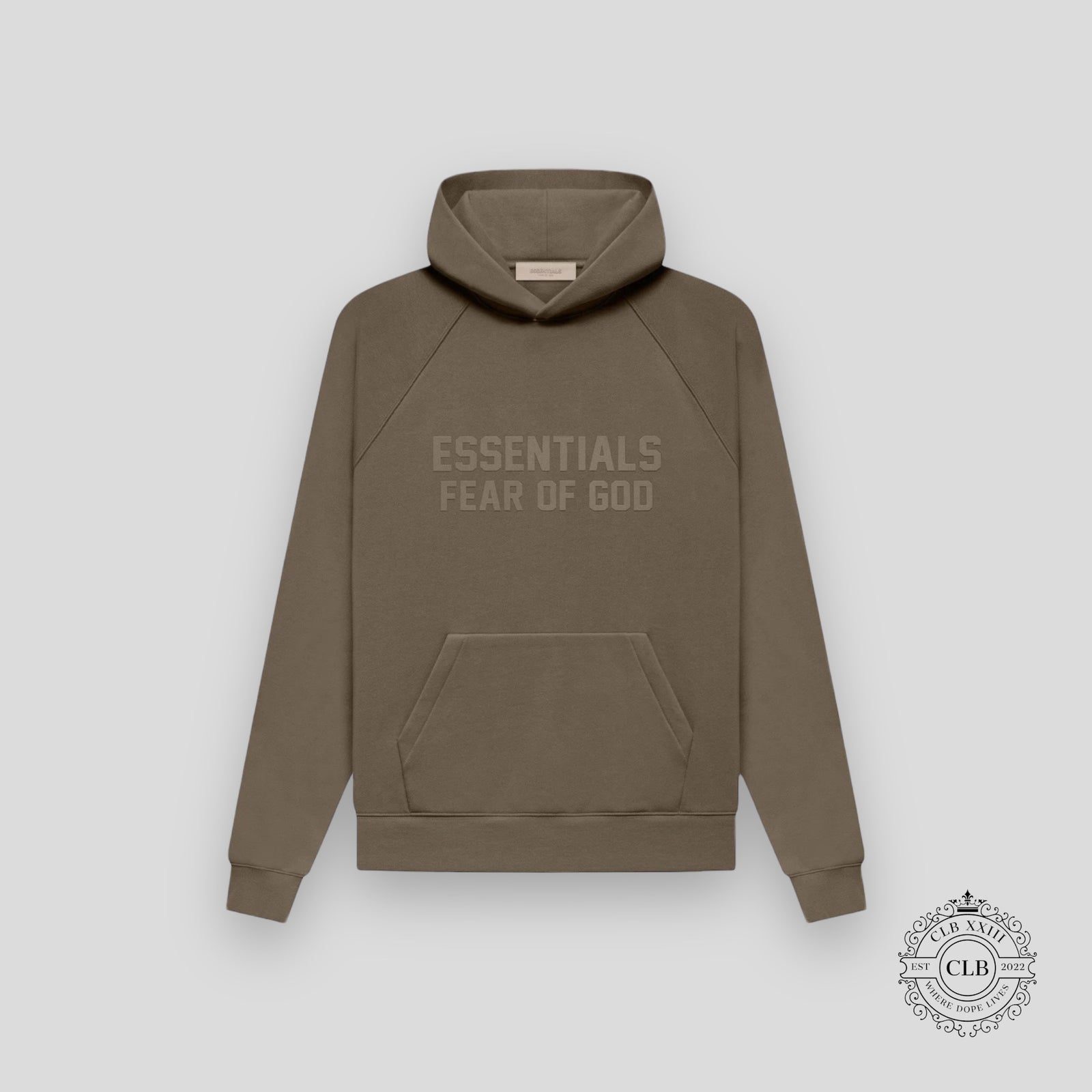Fear of God Essentials Hoodie FW22 Wood