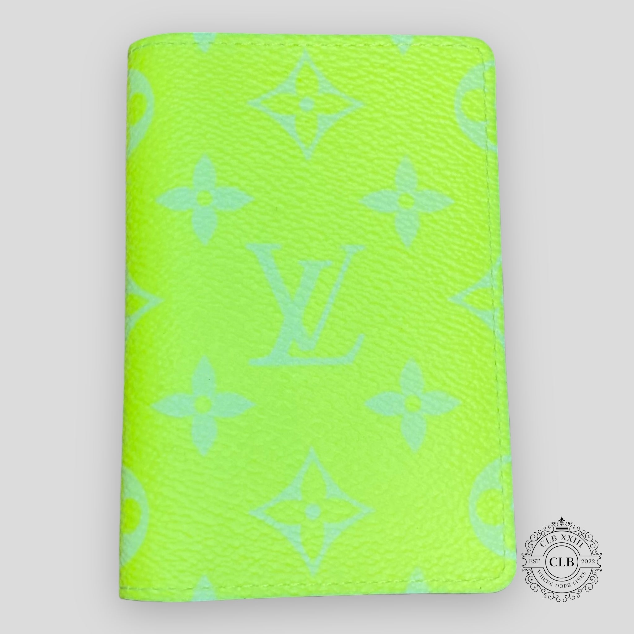 LOUIS VUITTON POCKET ORGANIZER - NEON YELLOW