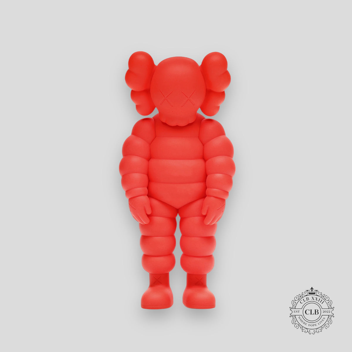 KAWS VINYL FIGURE "WHAT PARTY - ORANGE"