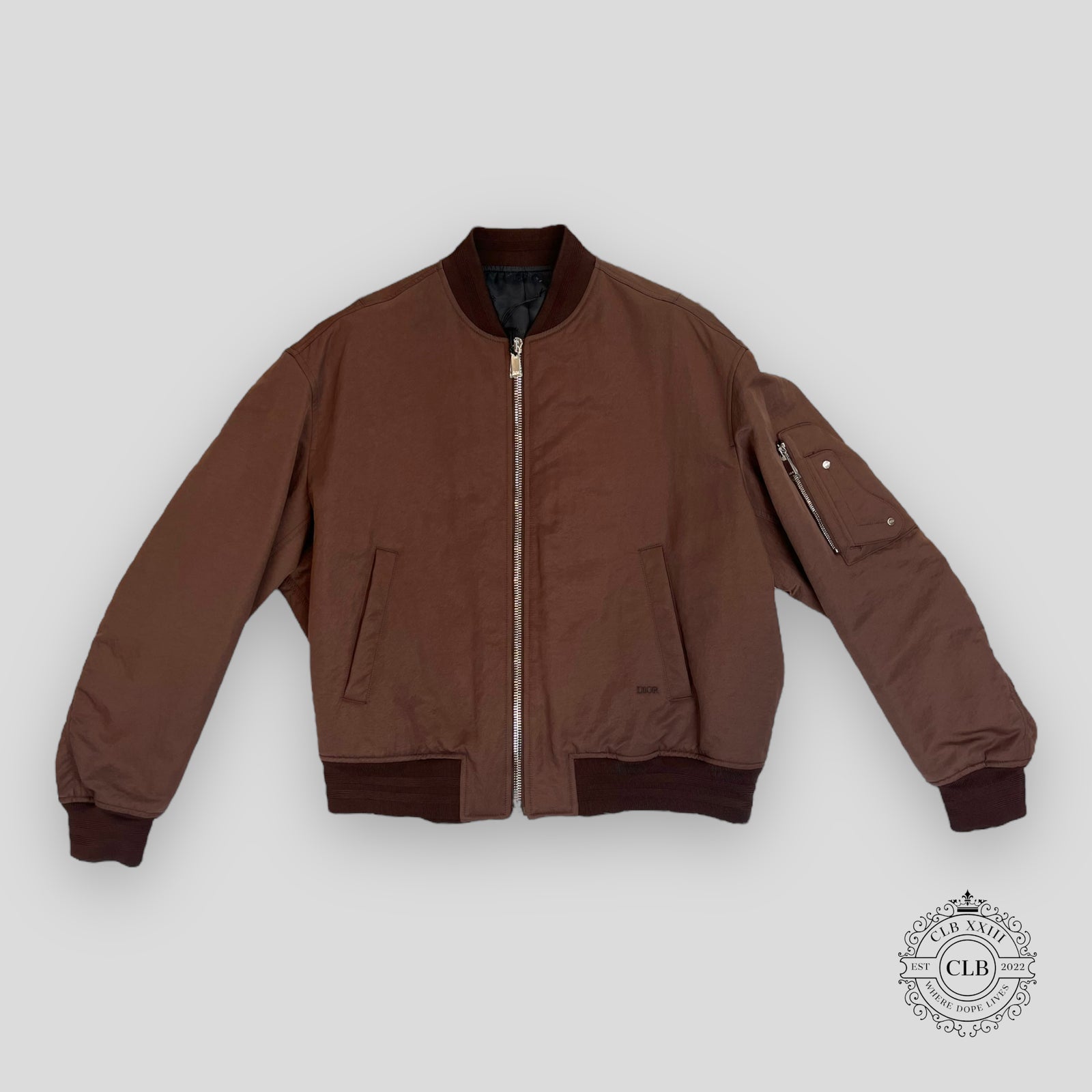 Dior Cactus Jack FW22 Bomber Jacket - Brown