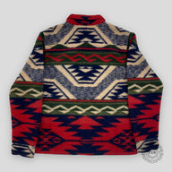 RRL Aztec Fleece Overshirt - Multicolor