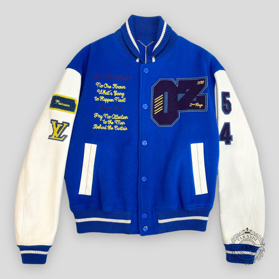 Louis Vuitton Wizard of Oz Varsity Jacket in Blue/White — authenticated Louis Vuitton at CLB XXIII