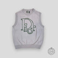 Dior Sleeveless Kitted Vest in Purple