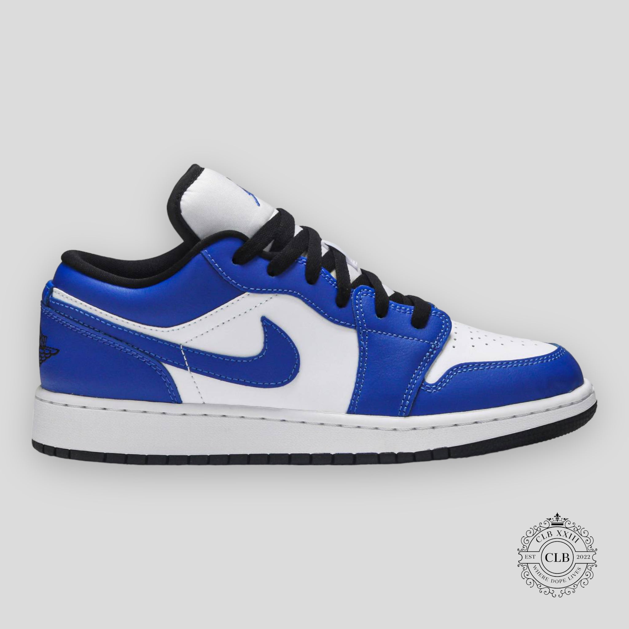AIR JORDAN 1 LOW (GS) "GAME ROYAL"