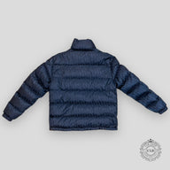 Dior Oblique Down Jacket in Navy Blue