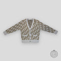 Dior Oblique Knit Cardigan - Grey