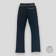 Amiri Stitched Logo Flare Trouser - Black