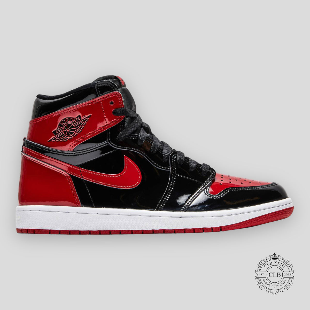 AIR JORDAN 1 RETRO HIGH OG "PATENT BRED"