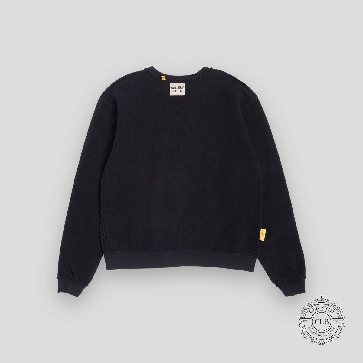 GALLERY DEPT. ART THAT KILLS REVERSIBLE CREWNECK - BLACK
