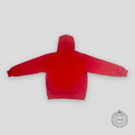 Celine Homme Logo Hoodie in Red