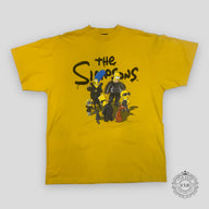Balenciaga 'the Simpsons' Oversized Tee - Yellow