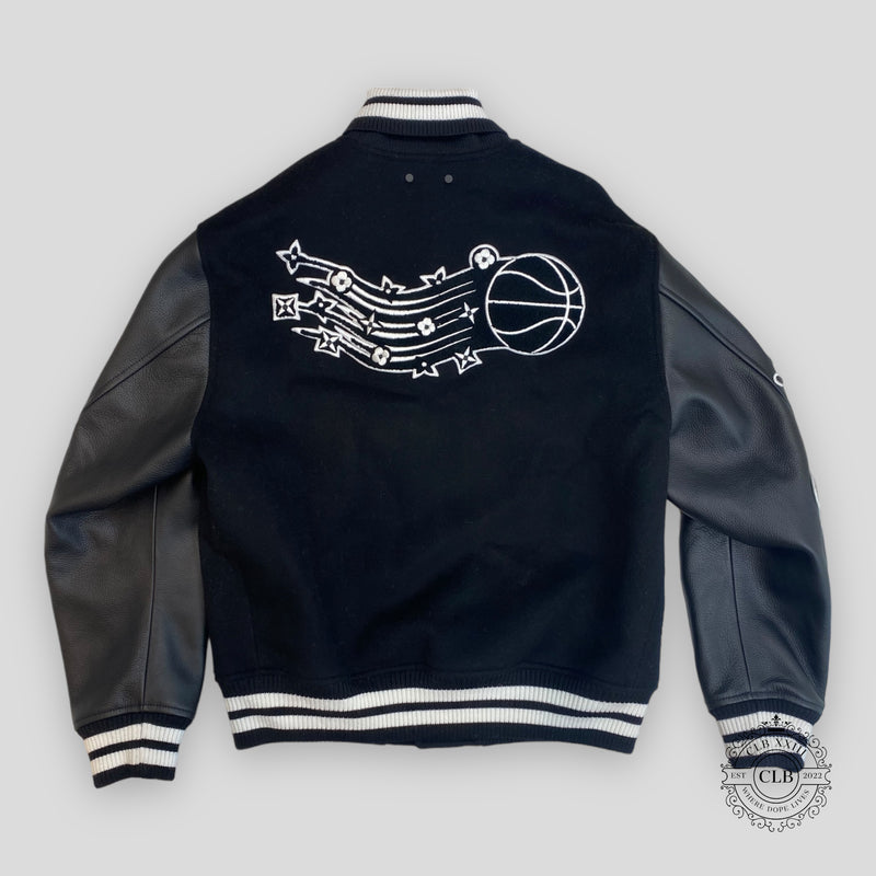 Louis Vuitton NBA Patch Varsity Jacket in Black