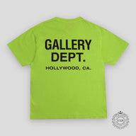 Gallery Dept. Logo Tee - Lime
