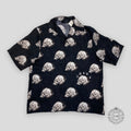 Amiri All Over Skull Shirt in Black