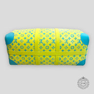 Louis Vuitton Lime Green Monogram Keepall Bandouliere 50