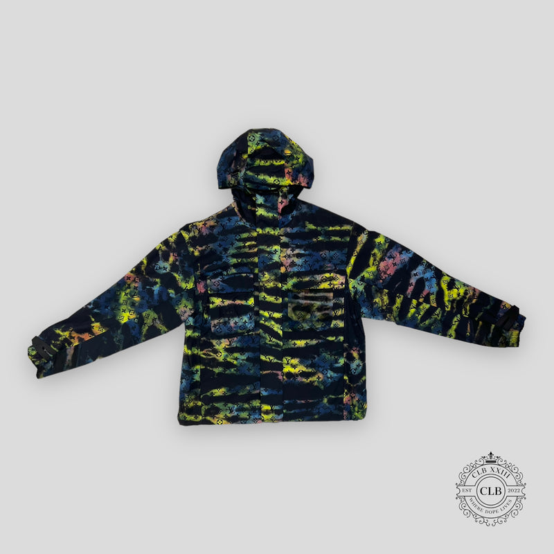 Louis Vuitton Tie-Dye Camo Monogram Windbreaker
