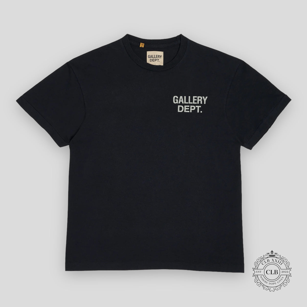 GALLERY DEPT. LOGO TEE - BLACK