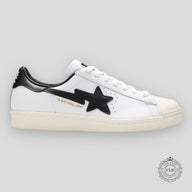 BAPE X Adidas Superstar Sneaker in White Black