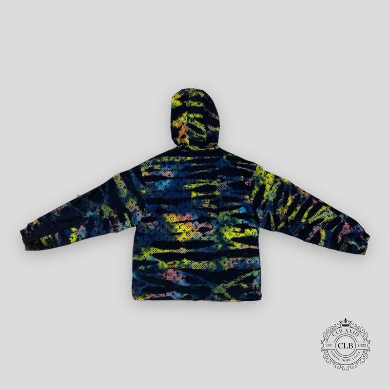 Louis Vuitton Tie-Dye Camo Monogram Windbreaker