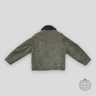 Louis Vuitton Monogram Shearling Jacket in Olive