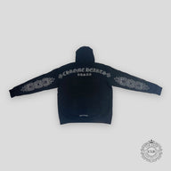 Chrome Hearts Horseshoe Hoodie in Black / Grey