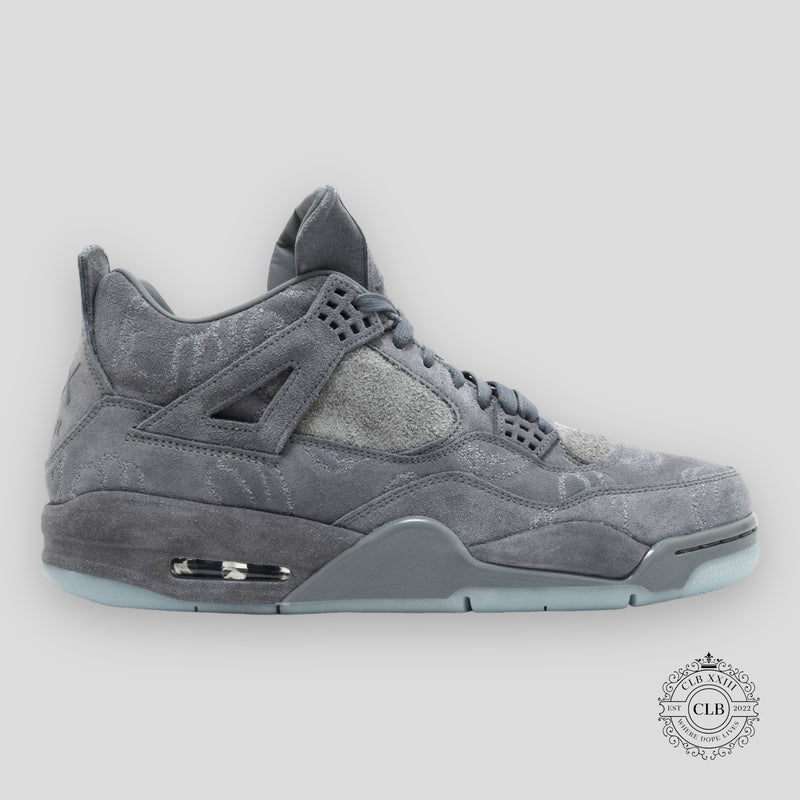 AIR JORDAN 4 RETRO X KAWS "GREY"