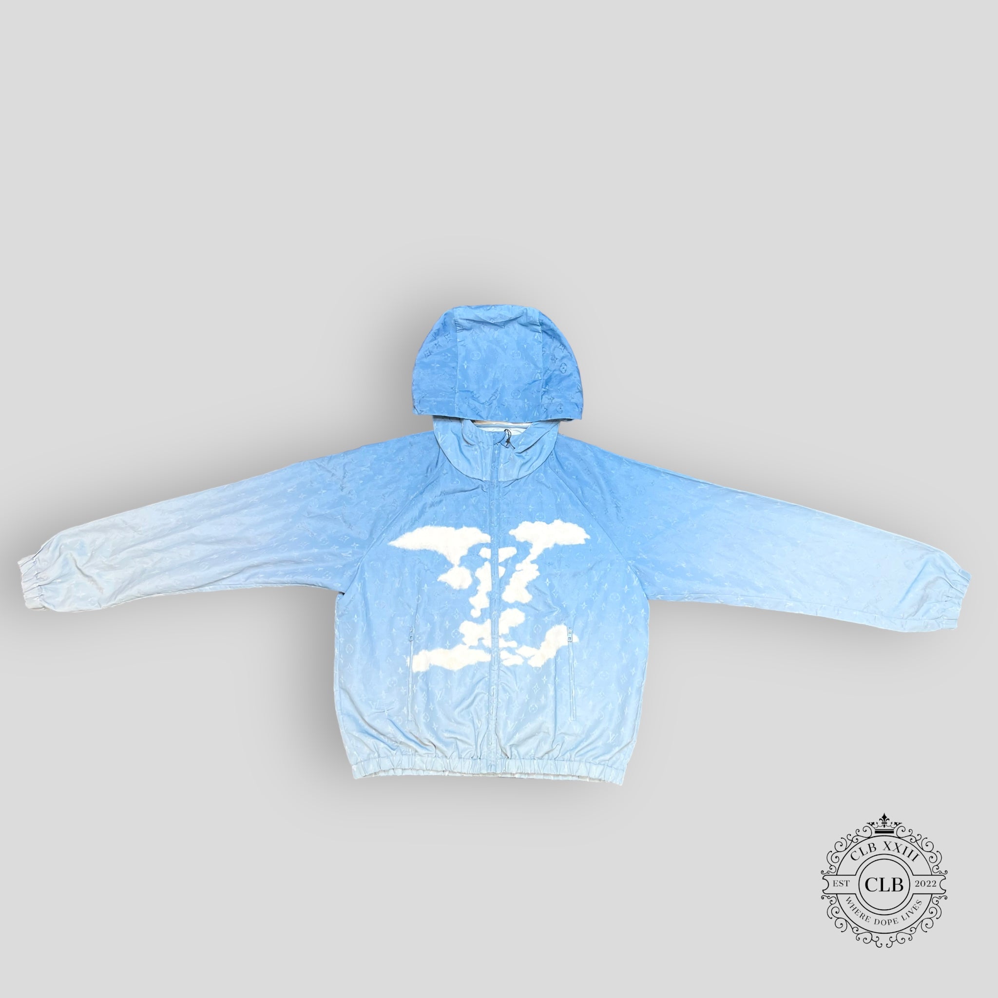 LOUIS VUITTON CLOUD WINDBREAKER - BLUE