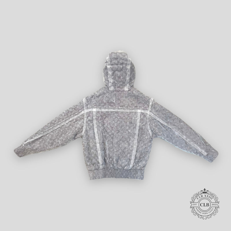 Louis Vuitton Monogram Organza Padded Blouson