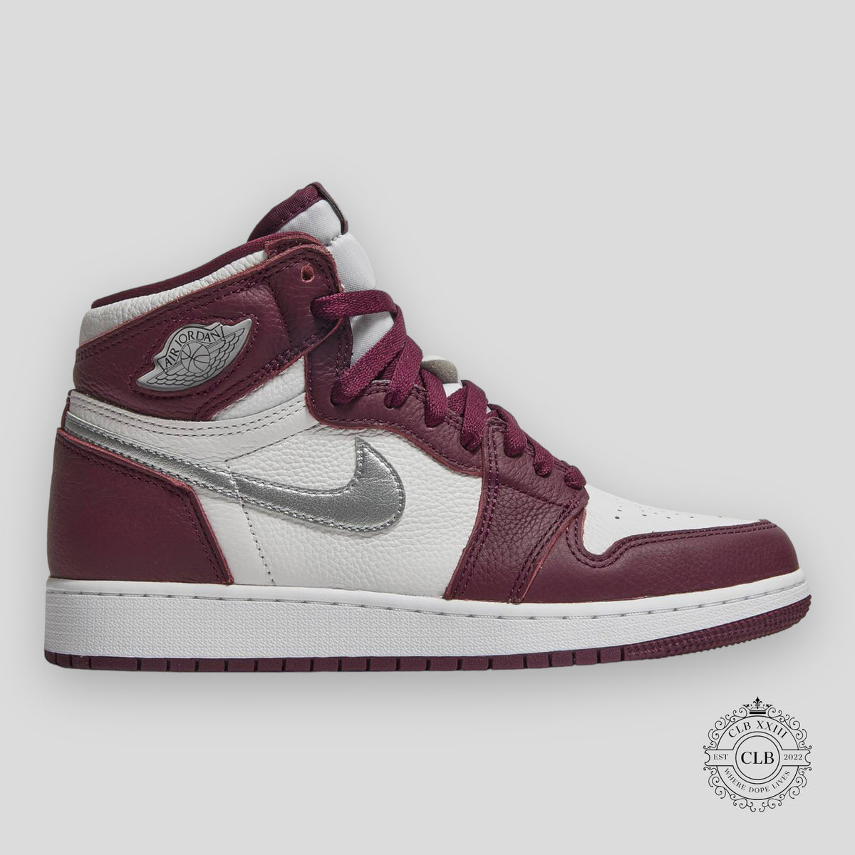 AIR JORDAN 1 RETRO HIGH OG (GS) "BORDEAUX"