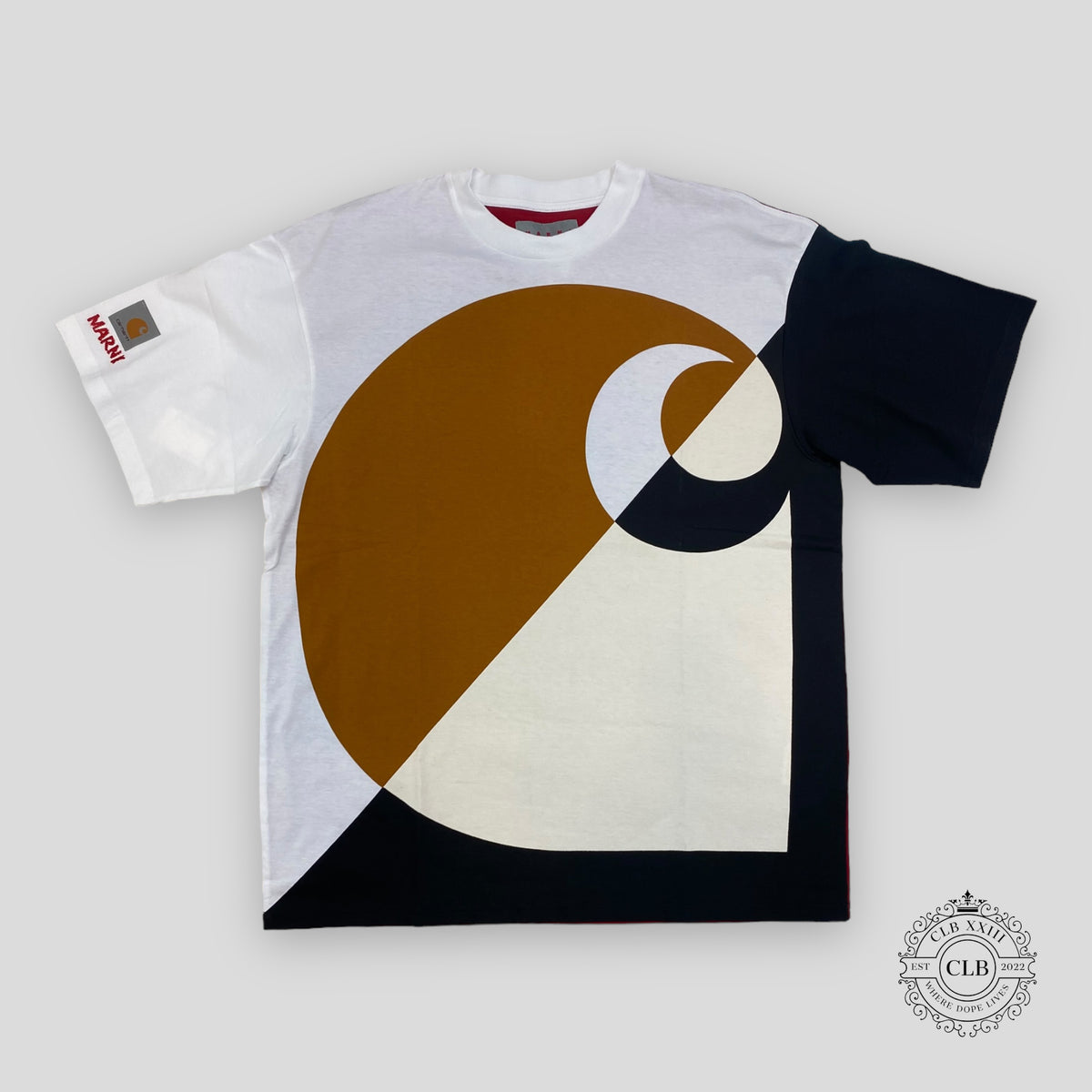 MARNI X CARHARTT WIP LOGO T-SHIRT