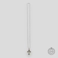 Chrome Hearts Diamond Embellished Tiny Filigree Pendant