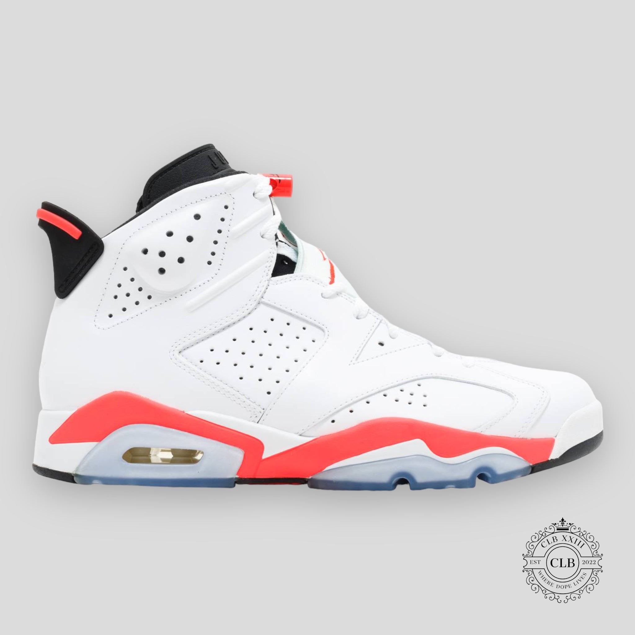AIR JORDAN 6 RETRO "WHITE INFRARED"